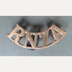 New Zealand Army 'Royal New Zealand Artillery' Shoulder Title