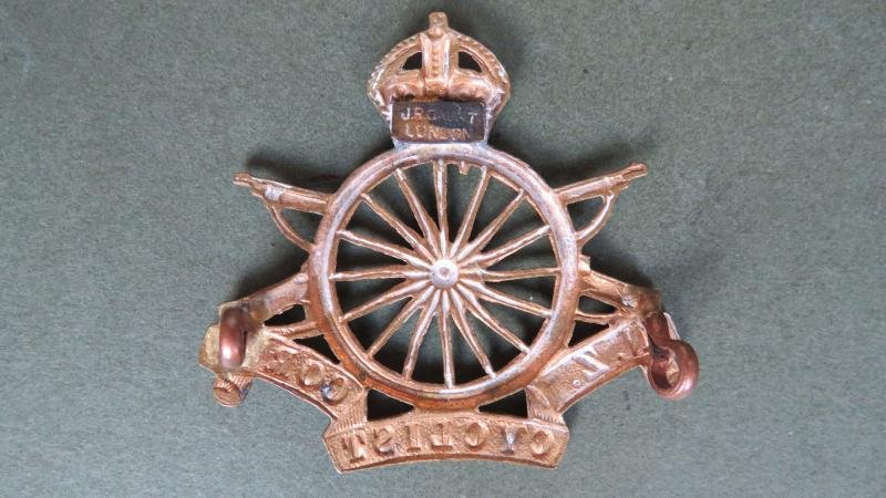 New Zealand Army WW1 'N.Z. Cyclist Corps' Cap Badge — image 2