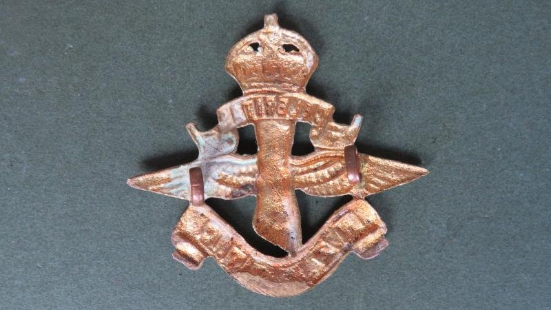 New Zealand Army 1911- 1921 'New Zealand Post & Telegraph Corps' Cap Badge — image 2