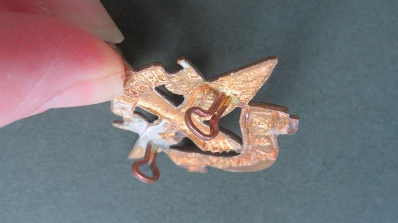New Zealand Army 1911- 1921 'New Zealand Post & Telegraph Corps' Cap Badge — image 3