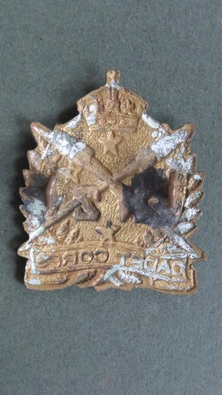New Zealand Army Pre 1953 'Cadet Corps' Cap Badge — image 2