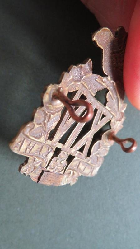 New Zealand Army WW1 Period The '14th (South Otago Rifles) Regiment' Cap Badge — image 3