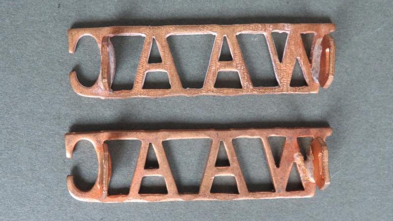 British Army W.A.A.C. (Women's Army Auxiliary Corps) Shoulder Titles — image 2