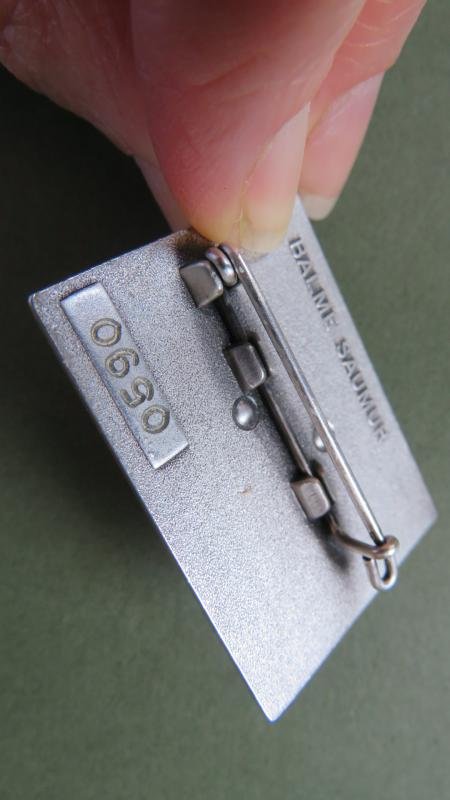 France Foreign Legion 2° Régiment Etranger d'Infanterie, 'B.M.N.' (Multinational Battalion) Pocket Crest — image 3