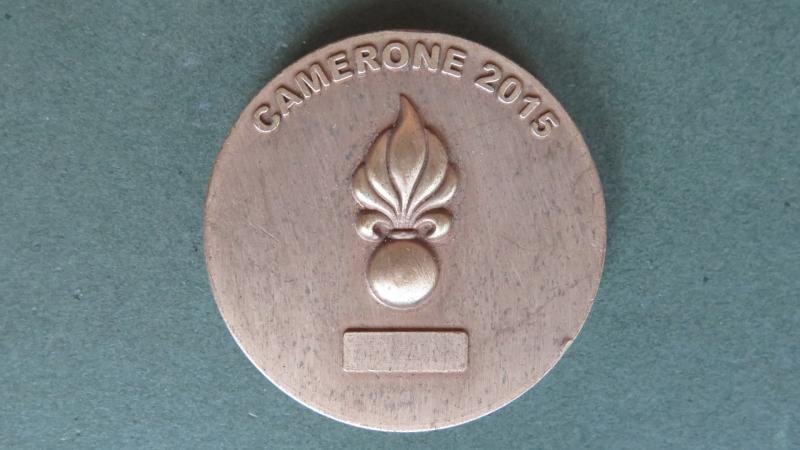 France Foreign Legion 4° Régiment Etranger 'Les Caporaux Chef' CAMERONE 2015 Coin — image 2