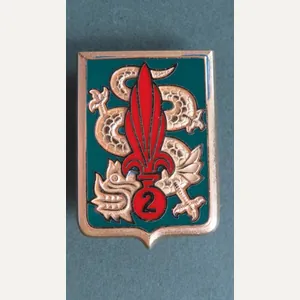 France Foreign Legion 2° Régiment Etranger d'Infanterie (150 Anniversary) Pocket …