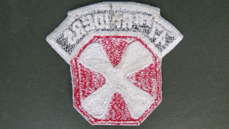 USA Army Korean War Period 8th Army '47th RAIDERS' Shoulder Patch — image 2