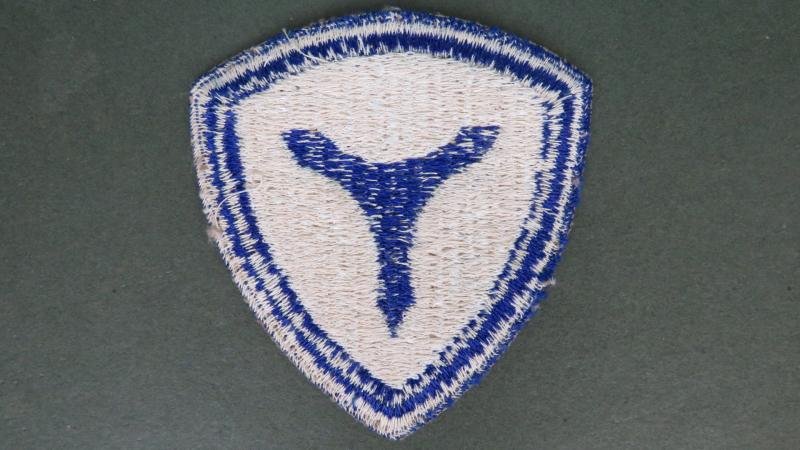 USA Army WW2 '3rd Service Command' Shoulder Patch — image 2