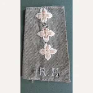 British Army WW2 Period Royal Engineers Captain's Tropical Shirt Rank …