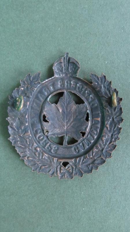 Canada Army Canadian Officers Training Corps Cap Badge — image 2