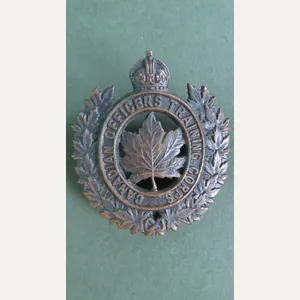 Canada Army Canadian Officers Training Corps Cap Badge
