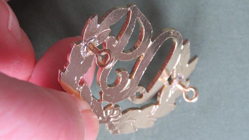 British Army Royal Engineers 'Qualified Instructor' Arm Badge — image 2