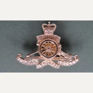 British Army Post 1953 Royal Artillery No1 Dress Cap Badge