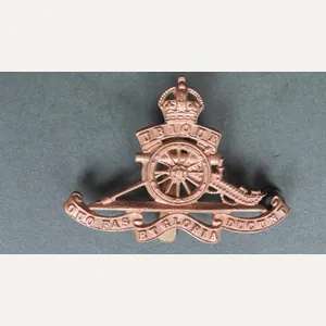 British Army Royal Artillery Pre 1953 Cap Badge