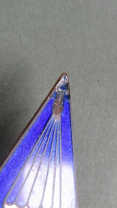 Czechoslovakia Air Force 1965 Parachute Badge with serial number 1966 — image 2