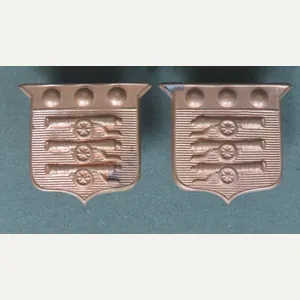 British Army Royal Army Ordnance Corps 1896-1920 Collar Badges