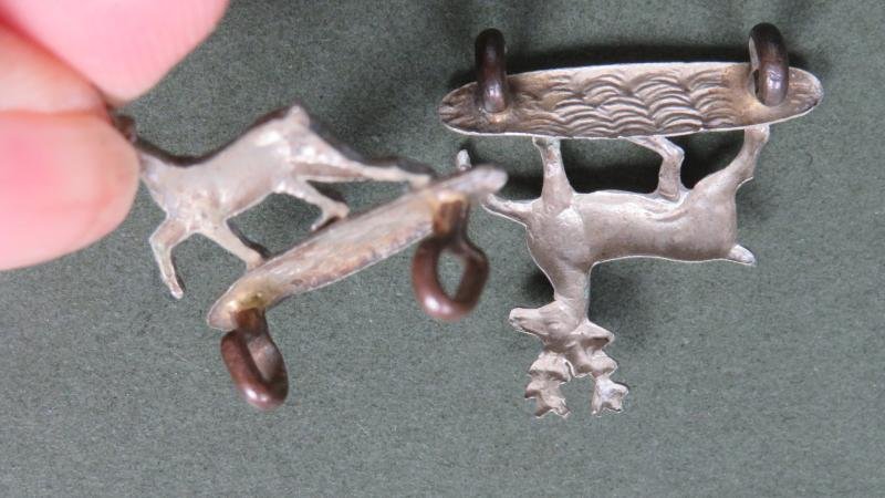 British Army 1898--1921 The Bedfordshire Regiment Collar Badges — image 3