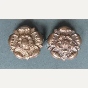 British Army 1897-1958 The East Lancashire Regiment Collar Badges