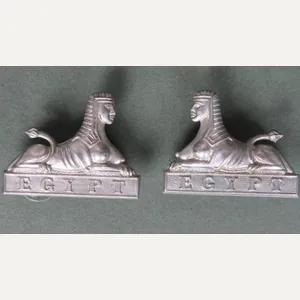 British Army The Gloucestershire Regiment Post 1898 Collar Badges