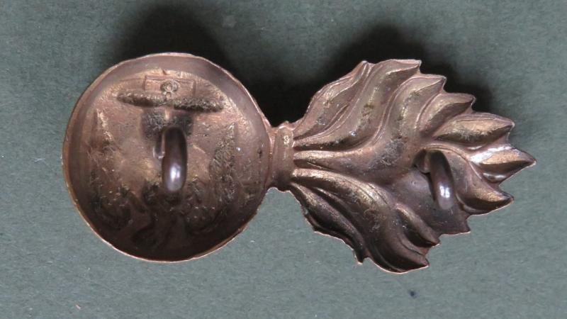 British Army Post 1923 The Royal Irish Fusiliers (Princess Victoria's) Collar Badge — image 2