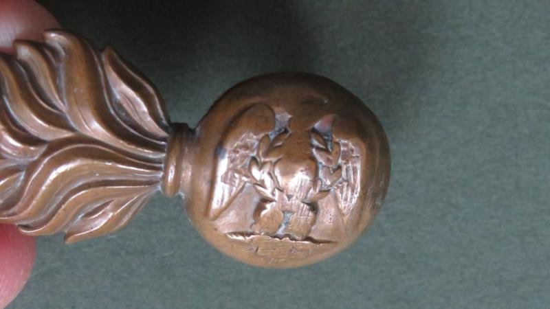 British Army Pre 1900 The Royal Irish Fusiliers (Princess Victoria's) Collar Badge — image 2