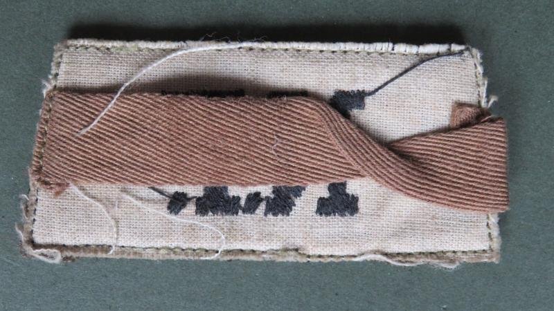 British Army WW2 The 'Northumberland Fusiliers' Slip on Shoulder Title — image 2