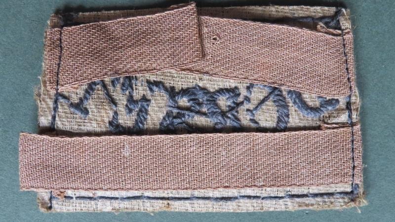 British Army WW2 The 'Dorsetshire Regiment' Slip on Shoulder Title — image 2
