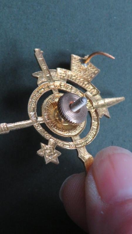 Ethiopia Haile Selassie Imperial Bodyguard Cap Badge — image 3