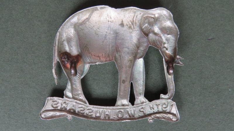 British Army Pre 1902 19th (Alexandra, Princess of Wales's Own) Hussars Cap Badge — image 2