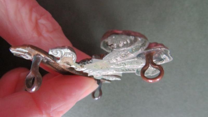 British Army Victorian / Edwardian Period 12th Royal Lancers Cap Badge — image 3