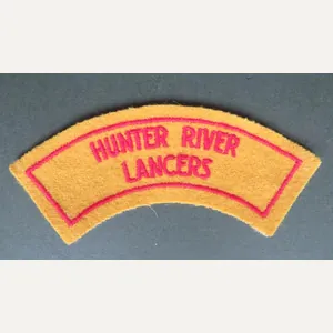 Australia Army Pre 1962 Hunter River Lancers Shoulder Title