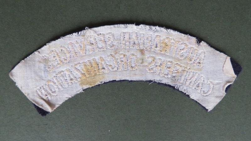 Australia Army Post 1962-1980's Australian Services Canteen Organization Shoulder Title — image 2