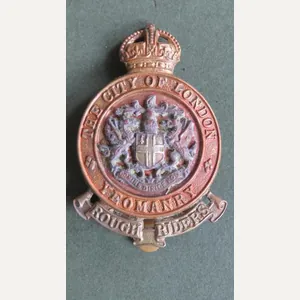 British Army Pre 1953 The City of London Yeomanry (Rough …