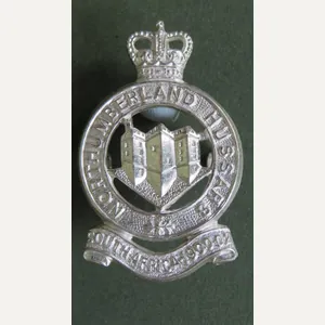British Army Post 1953 Northumberland Hussars Officers Service Dress Cap …