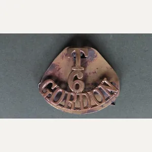 British Army The Gordon Highlanders, 6th Battalion, Territorial Shoulder Title