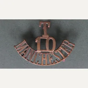 British Army The Manchester Regiment, 10th Battalion, Territorial Shoulder Title