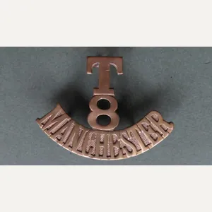 British Army The Manchester Regiment, 8th Battalion, Territorial Shoulder Title