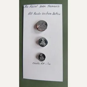 British Army 3 Post 1953 Royal Devon Yeomanry Uniform Buttons