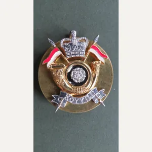 British Army King's Own Yorkshire Yeomanry (Light Infantry) Cap Badge