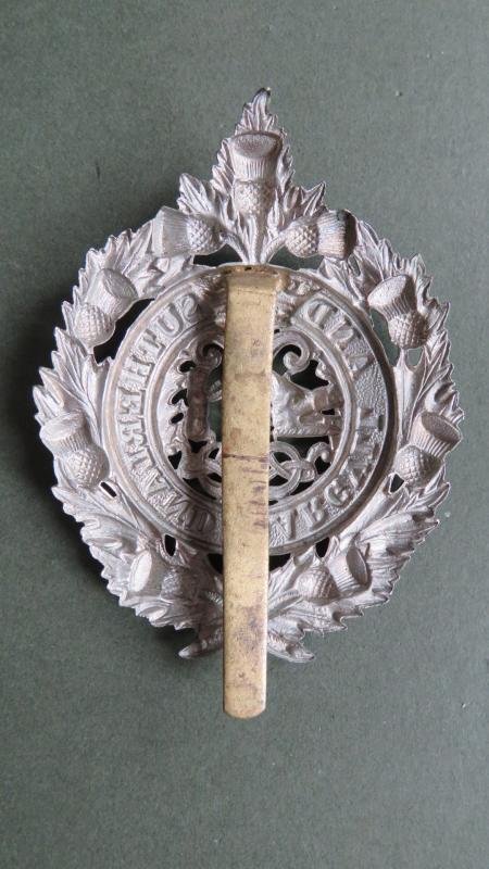 British Army WW1 Pattern The Argyll and Sutherland Highlanders Pagri Badge — image 2
