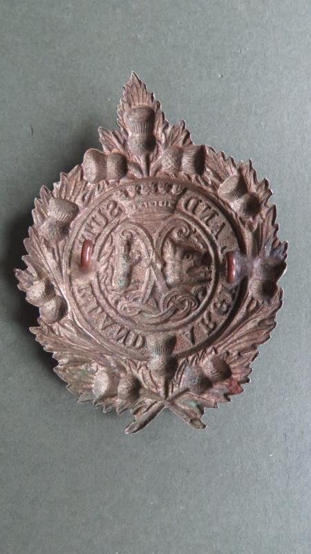 British Army WW1 Pattern The Argyll and Sutherland Highlanders Glengarry Badge — image 2
