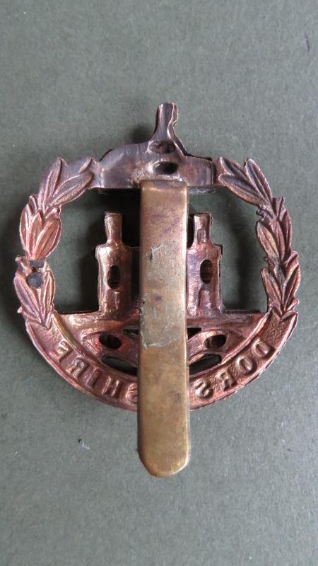 British Army The 4th Battalion, The Dorsetshire Regiment Pre 1956 Cap Badge — image 2