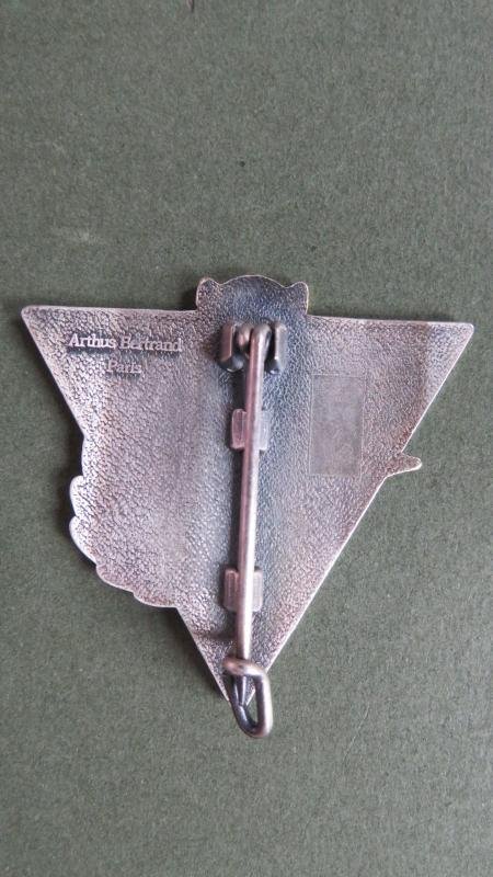 France Foreign Legion 2e Régiment Etranger de Parachutistes, 2e R.E.P.) Operation EPERVIER Pocket Crest) — image 2