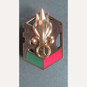 France Foreign Legion 1° Régiment Etranger de Génie Pocket Crest