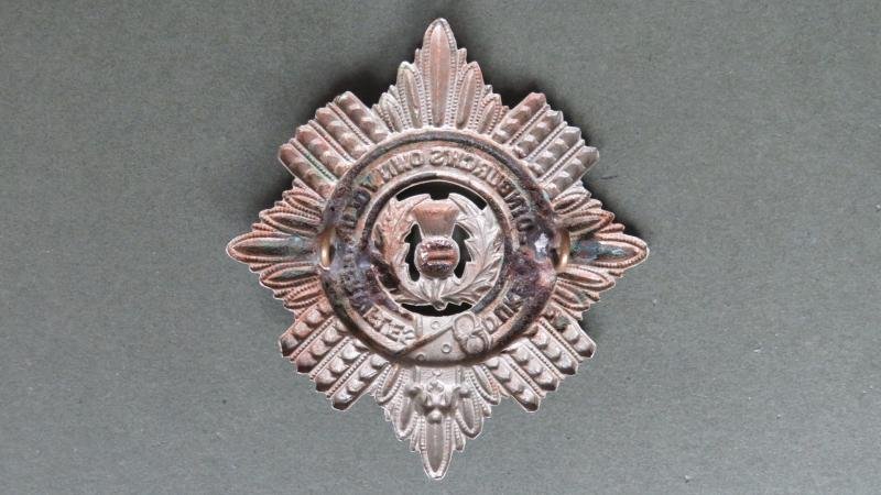 South Africa Army Duke of Edinburgh's Own Volunteer Rifles Cap Badge — image 2