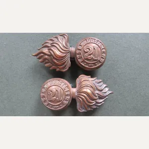 Canada Army Militia 1908 Period The 21st Essex Fusiliers Collar …