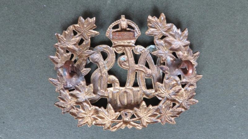 Canada Army 101 Vancouver High School Cadets Cap Badge — image 2