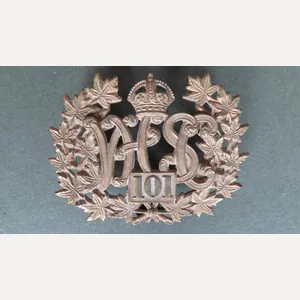 Canada Army 101 Vancouver High School Cadets Cap Badge