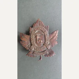 Canada Army Toronto Public School Cadet Corps Cap Badge