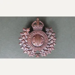 Canada Army Queen's University Contingent Canadian Officers Training Corps Cap …